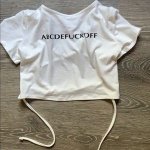 Fashion nova crop top